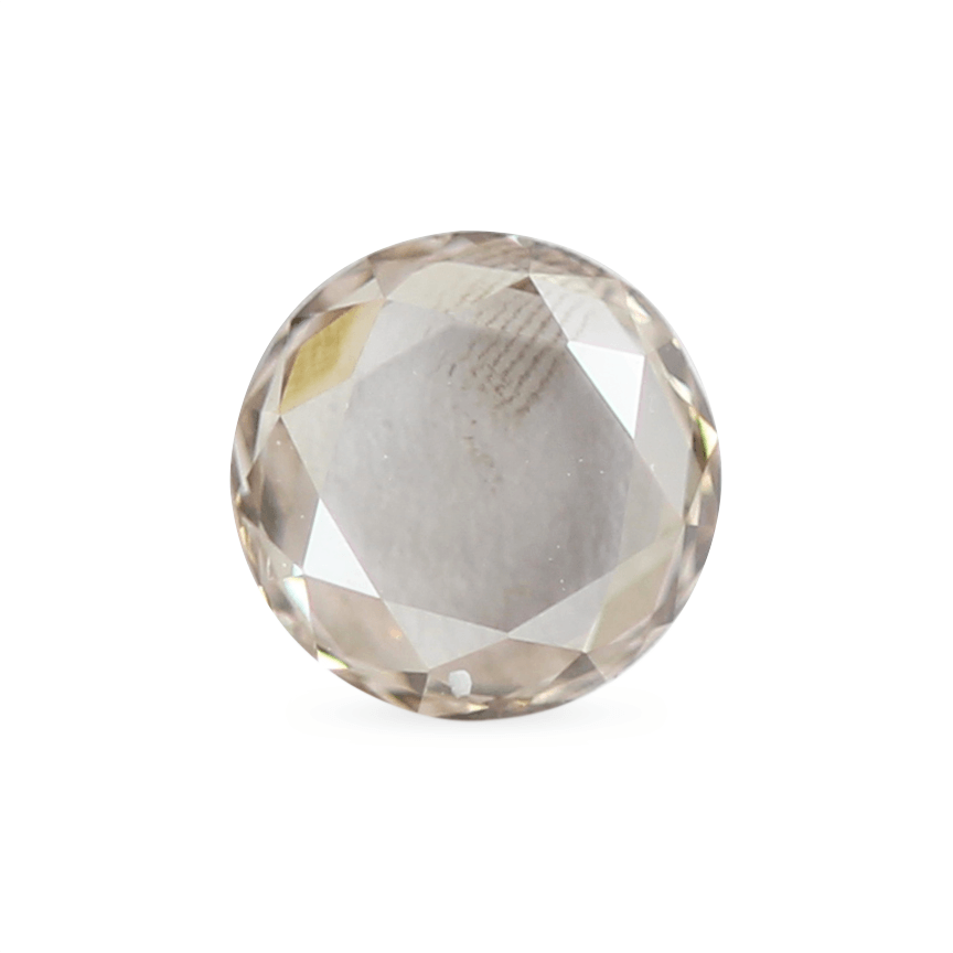 Round rose clearance cut diamond