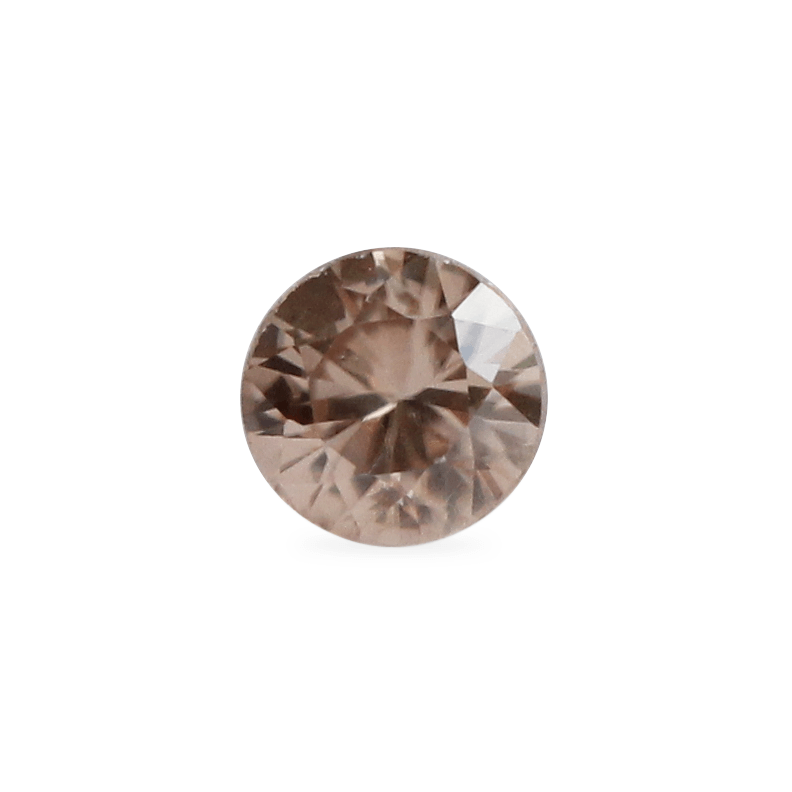 Ethical Jewellery & Engagement Rings Toronto - 0.78 ct Pink Tea Rose Round Brilliant Cut Australian Zircon - Fairtrade Jewellery Co.