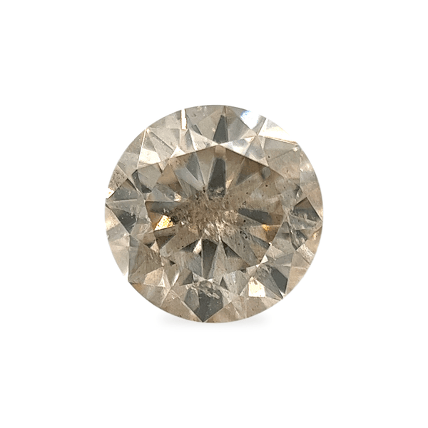 Ethical Jewellery & Engagement Rings Toronto - 0.90 ct Peppery Light Brown Round Brilliant Fancy Lab Diamond - FTJCo Fine Jewellery & Goldsmiths