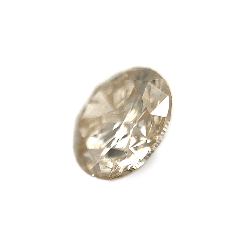 Ethical Jewellery & Engagement Rings Toronto - 0.92 ct Honey Yellow Round Fancy Lab Diamond - FTJCo Fine Jewellery & Goldsmiths