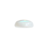 Ethical Jewellery & Engagement Rings Toronto - 0.50 ct Iridescent White Round Cabochon - Fairtrade Jewellery Co.