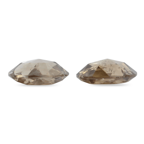 Ethical Jewellery & Engagement Rings Toronto - 0.61 tcw Brown SI Rose Nouveau Pair - Fairtrade Jewellery Co.