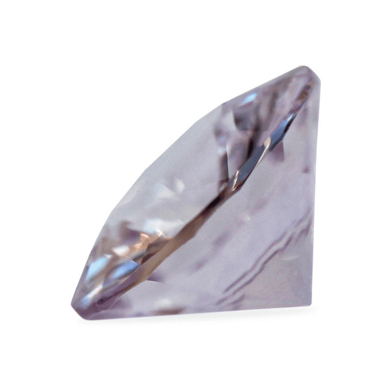 Ethical Jewellery & Engagement Rings Toronto - 1.04 ct Light Grape Purple Round Brilliant-Cut Sapphire - Fairtrade Jewellery Co.