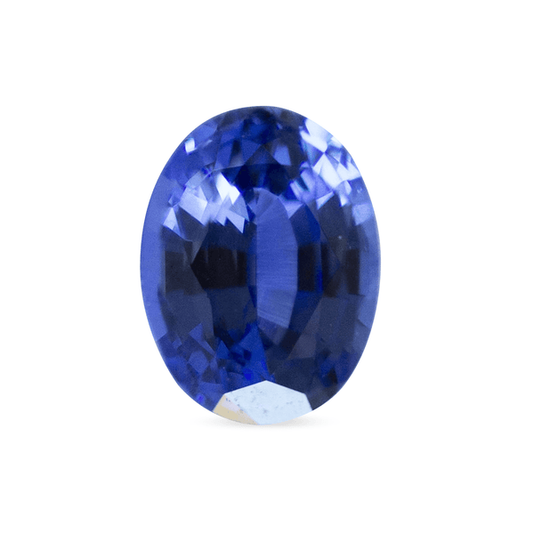 Ethical Jewellery & Engagement Rings Toronto - 1.59 ct Light Blue Chatham Oval Mixed Cut Lab Sapphire - Fairtrade Jewellery Co.
