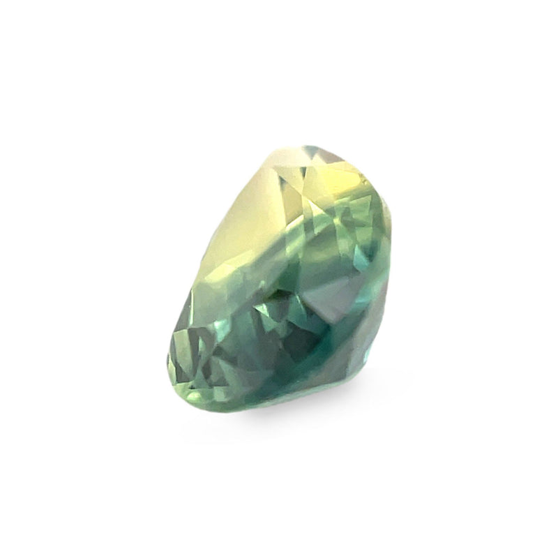 Ethical Jewellery & Engagement Rings Toronto - 1.48 Blue Green Pear Modified Brilliant Australian Sapphire - FTJCo Fine Jewellery & Goldsmiths