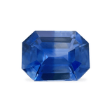 Ethical Jewellery & Engagement Rings Toronto - 1.50ct Bi-Colour Blue Cut Cornered Rectangular Step Cut Mined Sapphire - FTJCo Fine Jewellery & Goldsmiths