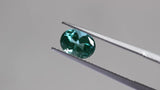 1.51 ct Teal Oval Chatham Grown Spinel