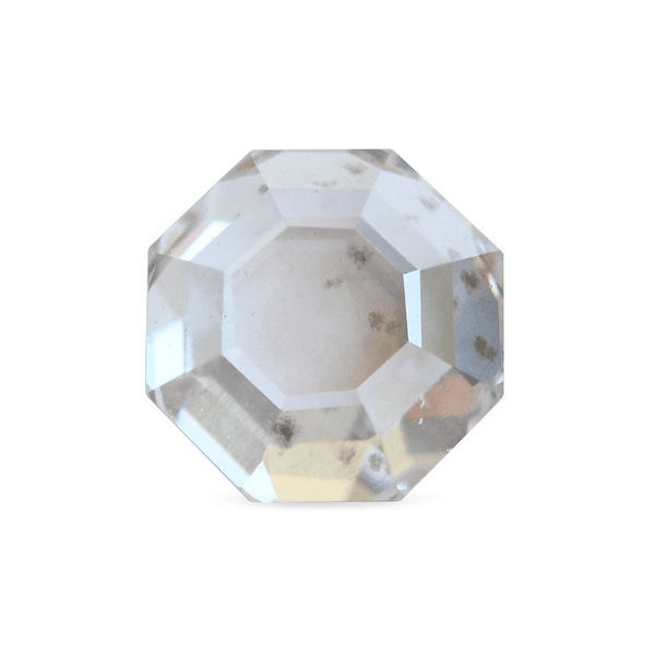 Ethical Jewellery & Engagement Rings Toronto - 1.09 ct Silver Ash, Peppery Octagonal Step Cut Diamond - Fairtrade Jewellery Co.