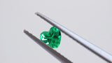 0.21 ct Green Heart Chatham Grown Emerald