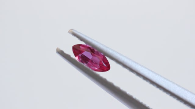 Rubis Rouge Pourpre De Madagascar – 4 Mm X 3 Mm, Non Chauffé, 0.14 Carats, P401.129T