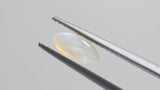 0.88 tcw Iridescent White Marquise Cabochon-Cut Opal