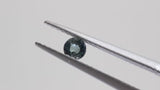 0.21 ct Teal Round Mixed-Cut Sapphire