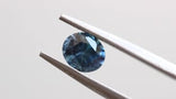 0.98 ct Indigo Blue Oval Modified Brilliant Montana Sapphire