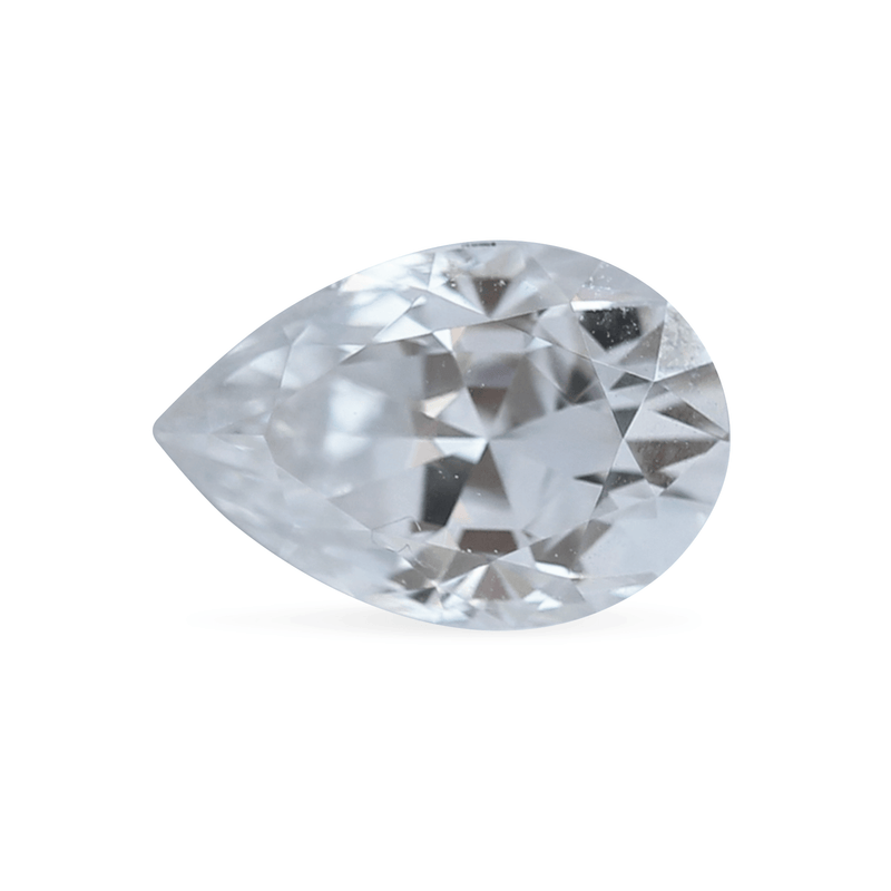 Forever one pear best sale moissanite