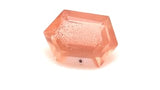 0.73 ct Peach Shimmer Elongated Hexagon Oregon Sunstone