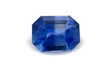 1.50ct Bi-Colour Blue Cut Cornered Rectangular Step Cut Mined Sapphire