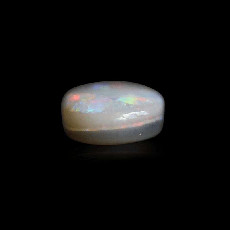 Ethical Jewellery & Engagement Rings Toronto - 1.50 ct Semi Black Oval Opal Cabochon - Fairtrade Jewellery Co.