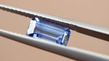 1.52 ct Deep Water Blue Cut Corner Rectangular Madagascar Sapphire