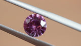 0.86 ct AKARA Certified Round Magenta Purple Sapphire