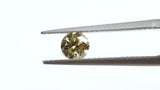 0.47 ct Bay Leaf Green SI1 Round Brilliant Laboratory Grown Diamond