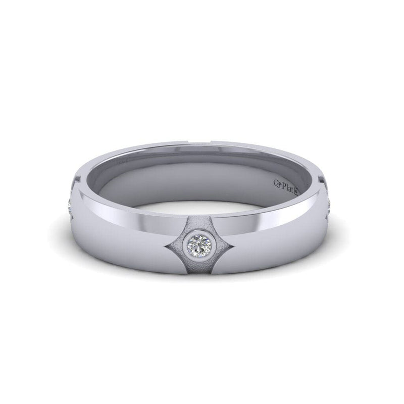 Ethical Jewellery & Engagement Rings Toronto - Apollo Low Dome Diamond - FTJCo Fine Jewellery & Goldsmiths