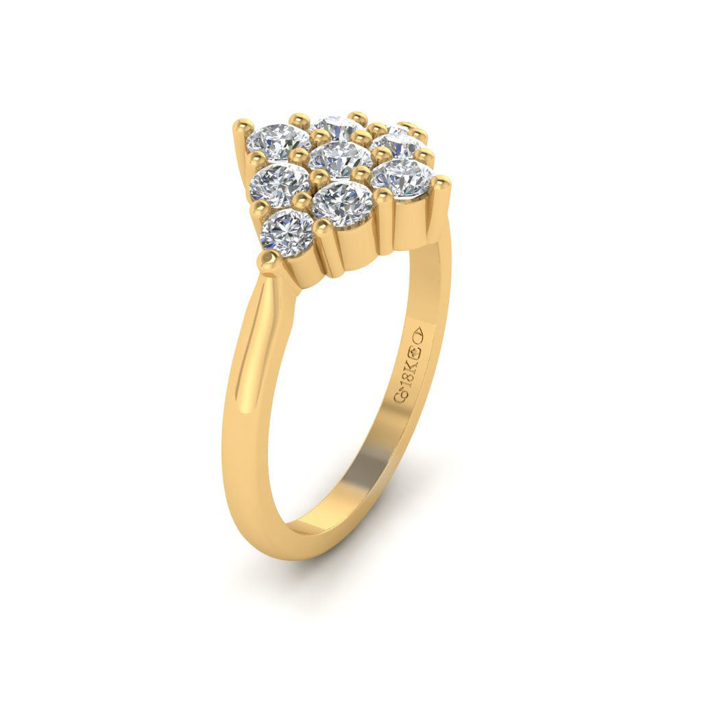 Ethical, Custom Ring-Aurelie Cluster Ring | Toronto, Canada | FTJCo ...