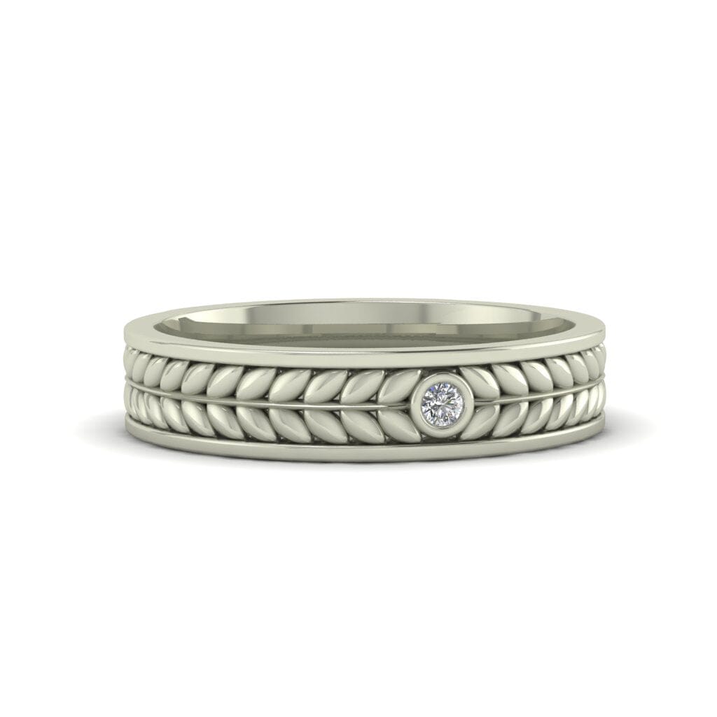 Ceres Rings Ethical, Custom Ring-Ceres Wide Diamond Band | Toronto, Canada | FTJCo ...