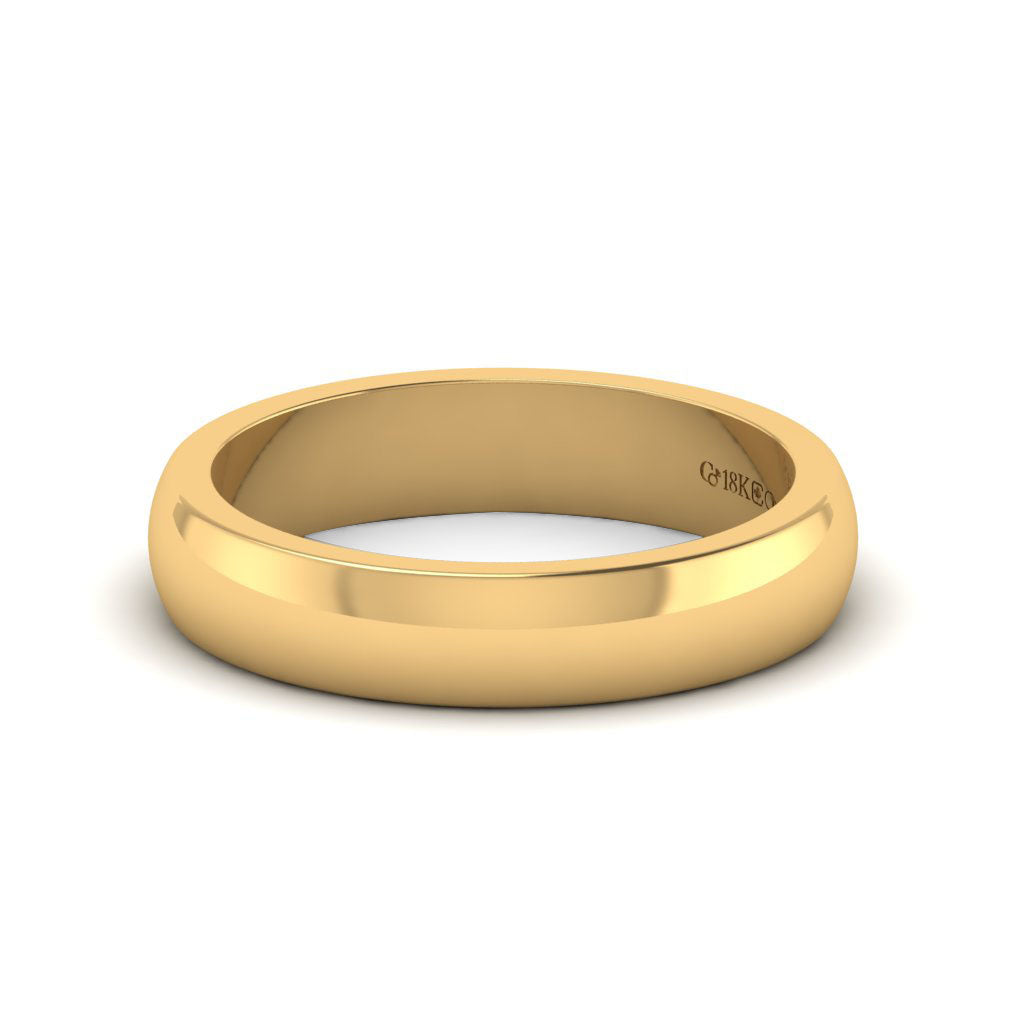 Ethical, Custom Ring-4 mm Low Dome Band | Toronto, Canada | FTJCo Fine ...
