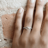 White Ethical Jewellery & Engagement Rings Toronto - Vintage Style Clara Engagement Ring - Fairtrade Jewellery Co.