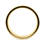 Yellow Ethical Jewellery & Engagement Rings Toronto - East West Band Flat - Fairtrade Jewellery Co.