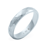 Platinum Ethical Jewellery & Engagement Rings Toronto - Non-Directional File Faceted - Fairtrade Jewellery Co.