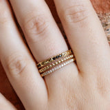 Ethical Jewellery & Engagement Rings Toronto - 18K Akara Yellow Gold Beaded Band - Fairtrade Jewellery Co.