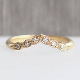 Ethical Jewellery & Engagement Rings Toronto - Laurel Wedding Band in 18K Yellow Gold - FTJCo Fine Jewellery & Goldsmiths