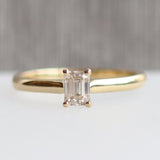 Ethical Jewellery & Engagement Rings Toronto - Emerald Cut Love Note - FTJCo Fine Jewellery & Goldsmiths