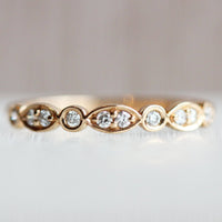 18K Fairtrade/Fairmined Rose Gold Clara Band