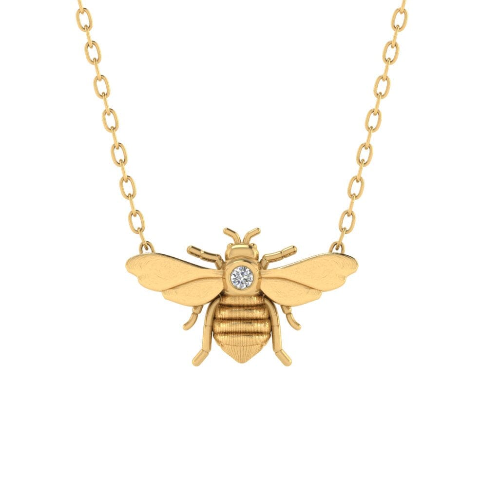 Jewellery deals bee necklace