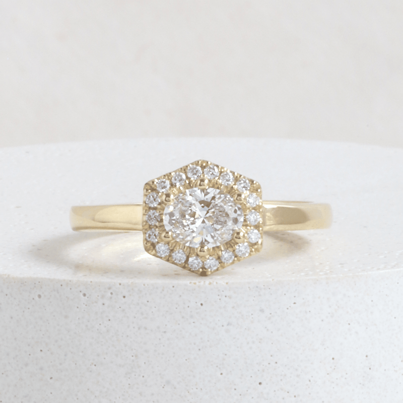 Goldsmiths halo ring discount