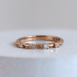 Ethical Jewellery & Engagement Rings Toronto - Jasmine Band in Rose Gold - FTJCo Fine Jewellery & Goldsmiths