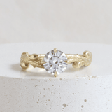 Ethical Jewellery & Engagement Rings Toronto - 1.09 ct H VS1 Autumn Engagement Ring in Yellow - FTJCo Fine Jewellery & Goldsmiths