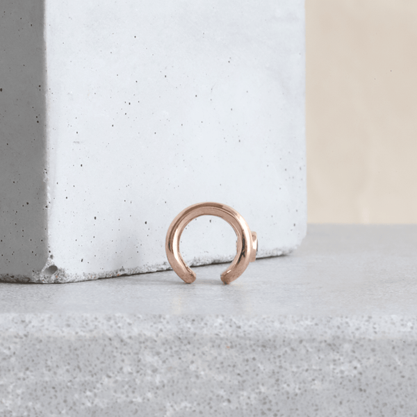 Ethical Jewellery & Engagement Rings Toronto - Parliament Duo Gemset Ear Cuff in Rose - FTJCo Fine Jewellery & Goldsmiths