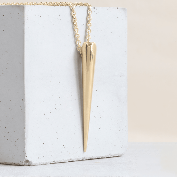 Ethical Jewellery & Engagement Rings Toronto - Parliament Spike Pendant in Yellow - FTJCo Fine Jewellery & Goldsmiths