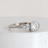 Ethical Jewellery & Engagement Rings Toronto - 1.03 ct K Diamond Round Emma Ring in White Gold - FTJCo Fine Jewellery & Goldsmiths