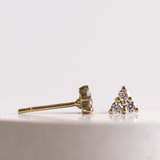 Ethical Jewellery & Engagement Rings Toronto - Nova Studs in Yellow - FTJCo Fine Jewellery & Goldsmiths