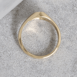 Ethical Jewellery & Engagement Rings Toronto - Parliament Signet Ring in Yellow - FTJCo Fine Jewellery & Goldsmiths