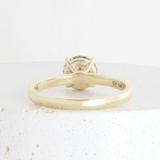 Ethical Jewellery & Engagement Rings Toronto - 1.05 ct Cool Grey Diamond Pietra Solitaire in Yellow - FTJCo Fine Jewellery & Goldsmiths