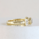 Ethical Jewellery & Engagement Rings Toronto - Harvest Moon Ring in Yellow Gold - FTJCo Fine Jewellery & Goldsmiths