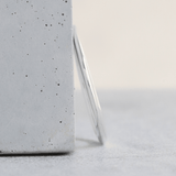 Ethical Jewellery & Engagement Rings Toronto - Parliament Knife Edge Band in Silver - FTJCo Fine Jewellery & Goldsmiths