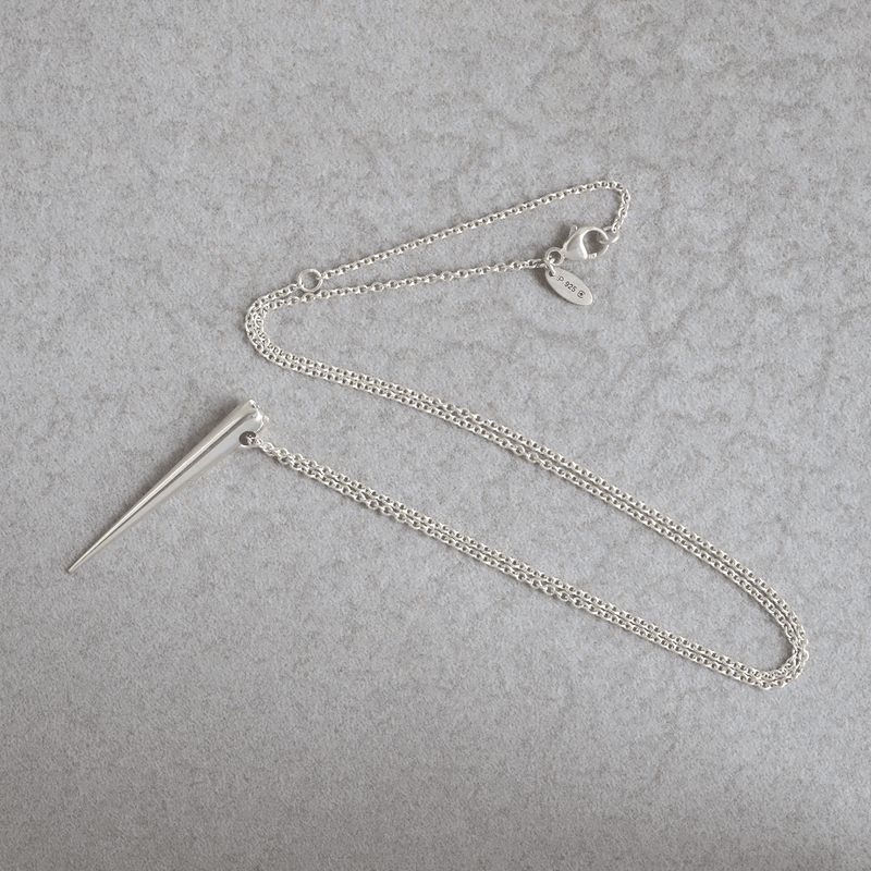 Ethical Jewellery & Engagement Rings Toronto - Parliament Spike Pendant in Silver - FTJCo Fine Jewellery & Goldsmiths