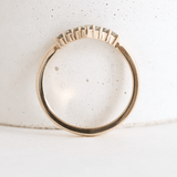 Ethical Jewellery & Engagement Rings Toronto - Aurelie Gradient Band with Montana Sapphires - FTJCo Fine Jewellery & Goldsmiths