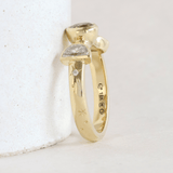Ethical Jewellery & Engagement Rings Toronto - Harvest Moon Ring in Yellow Gold - FTJCo Fine Jewellery & Goldsmiths
